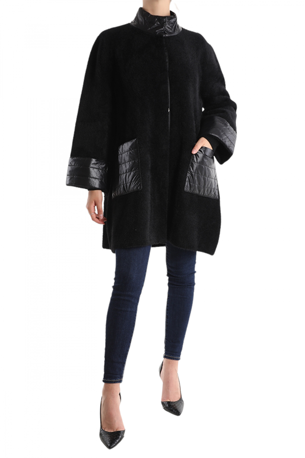 Kunstfell Mantel Hiro