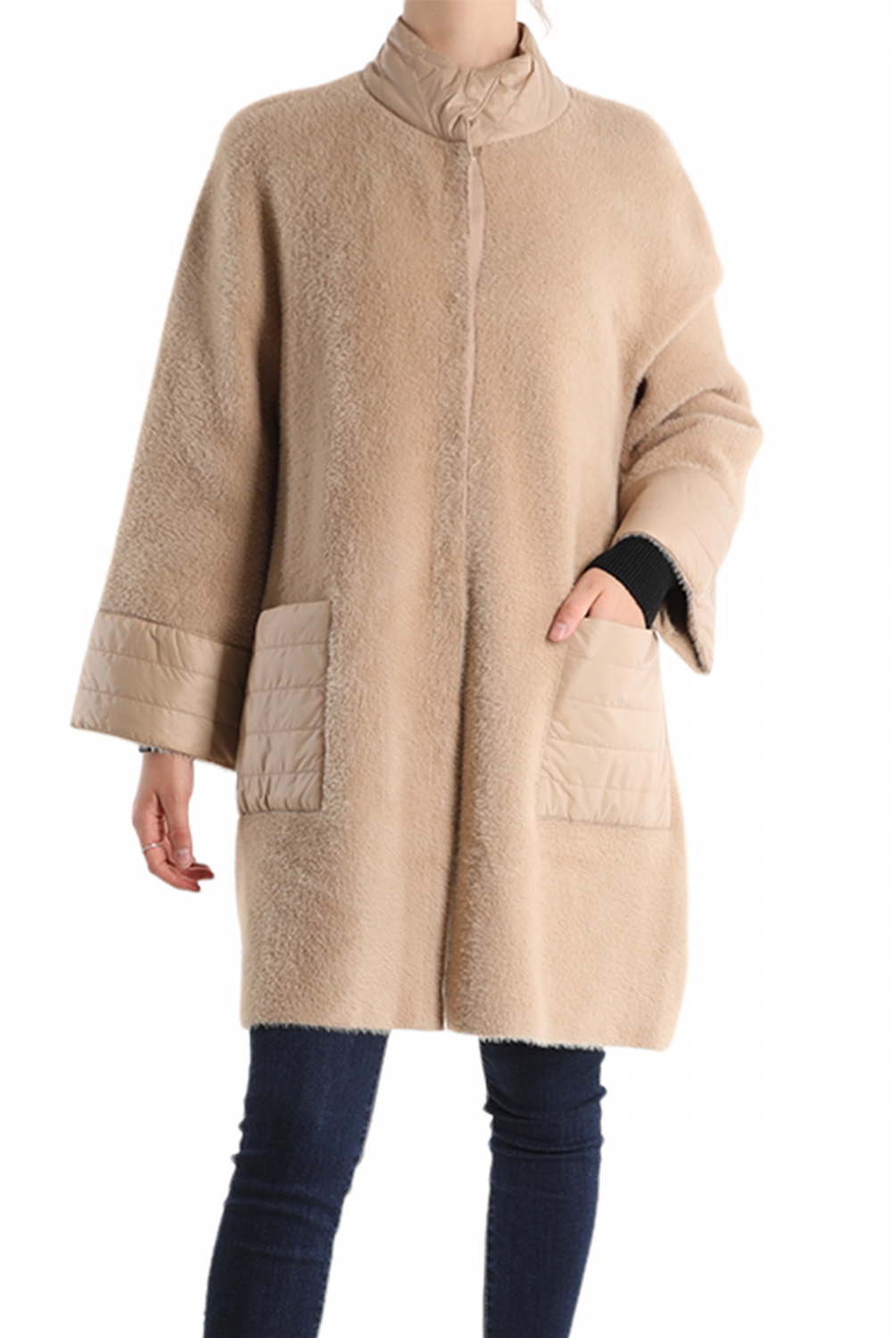 Kunstfell Mantel Hiro