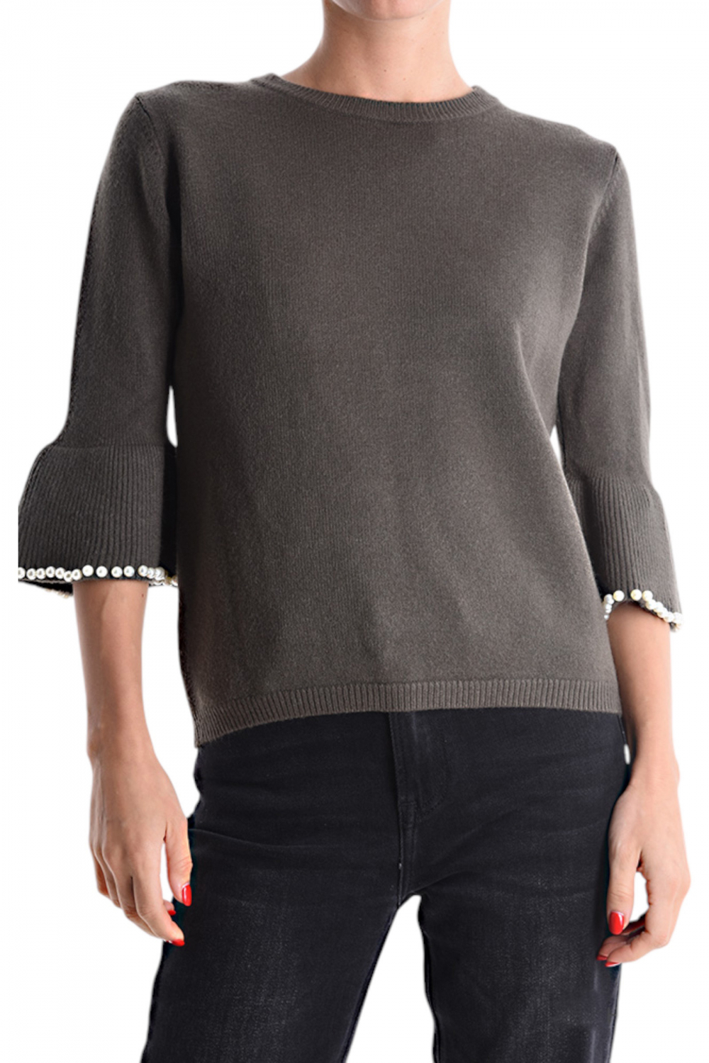 Pullover mit Perlen Style Emmy