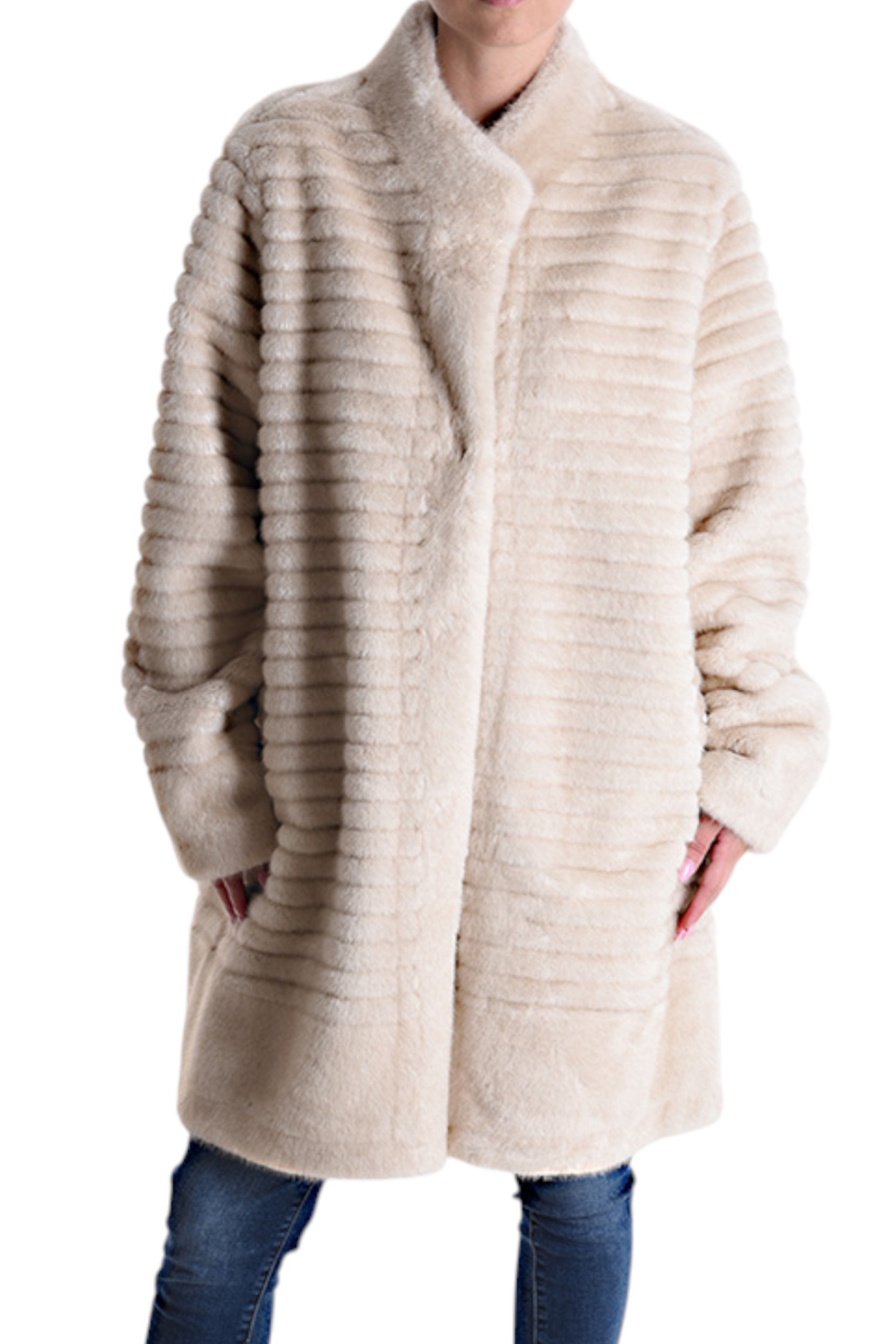 Kunstfell Mantel Erin