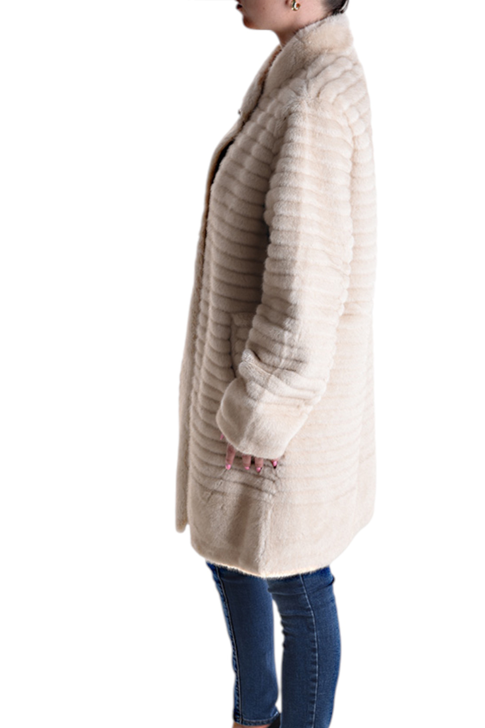 Kunstfell Mantel Erin