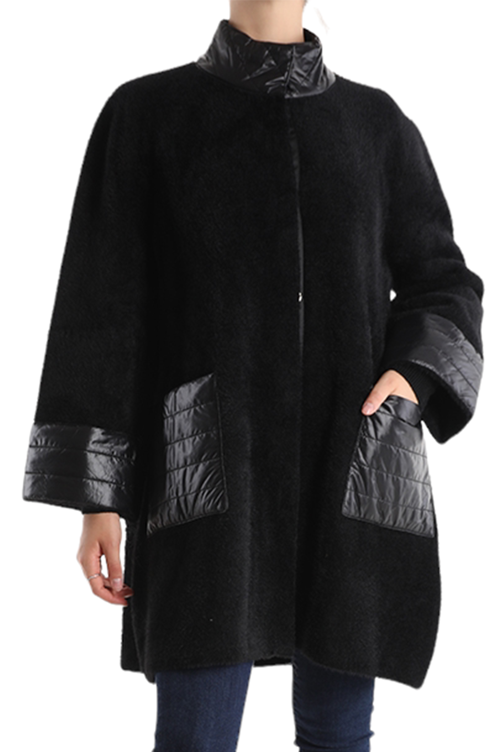 Kunstfell Mantel Hiro