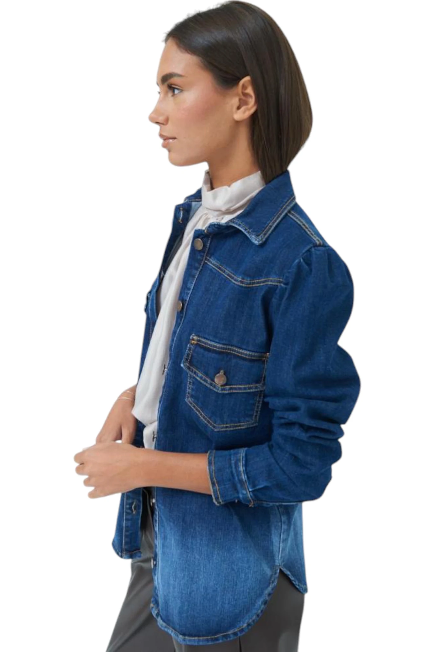 Jeans Hemd Style Carla – Standard – Bild 3 von 3