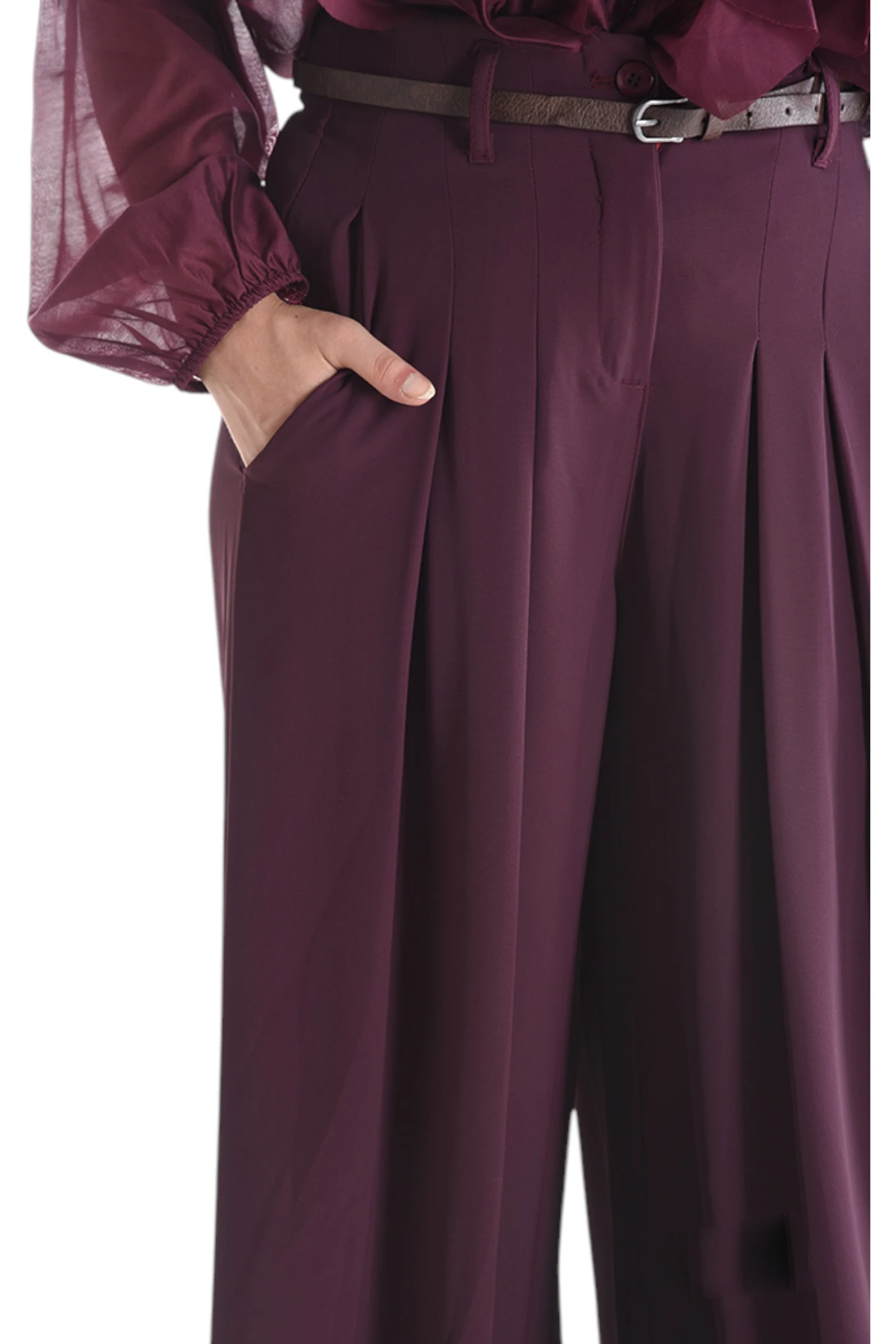 Hose Lena – Camel – Bild 2 von 5