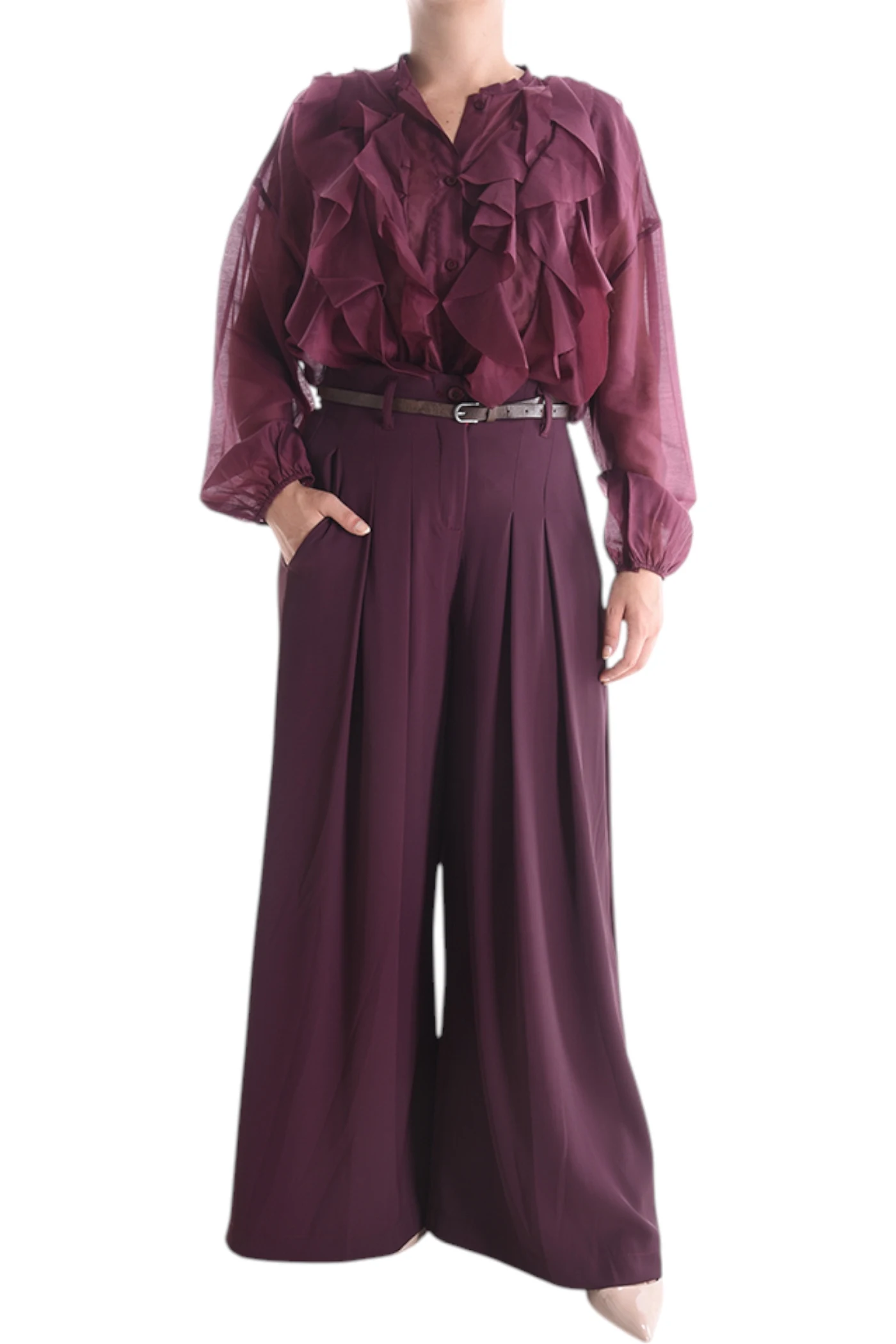 Hose Lena – Camel – Bild 5 von 5